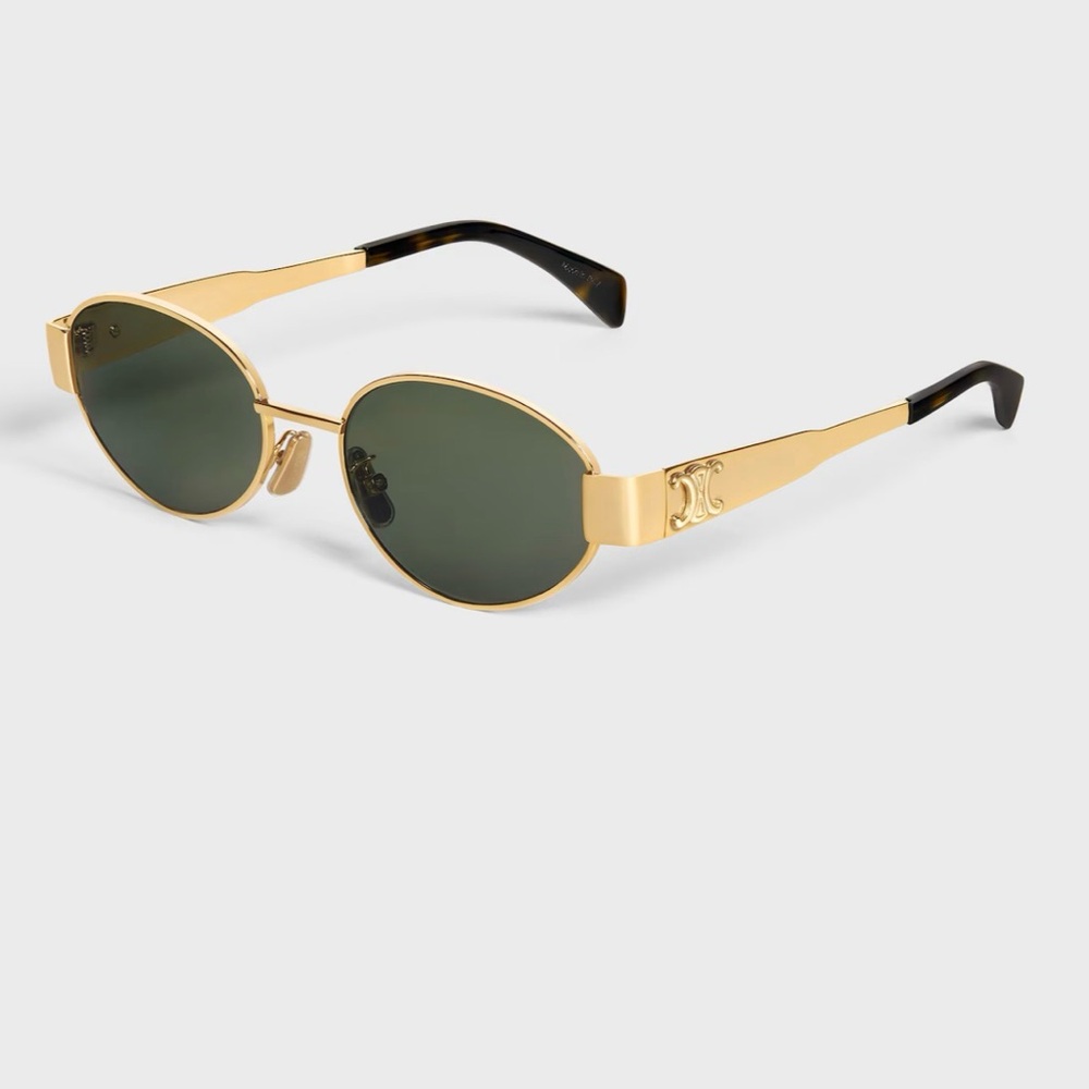Celine TRIOMPHE METAL 01 SUNGLASSES IN METAL